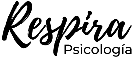 logo respira psicologia psicologo tarragona en negro
